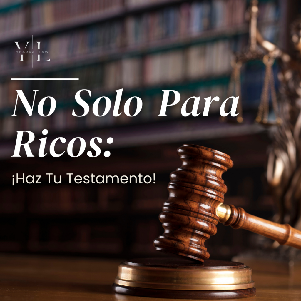 Imagen de testamento legal resaltando que no es solo para personas ricas