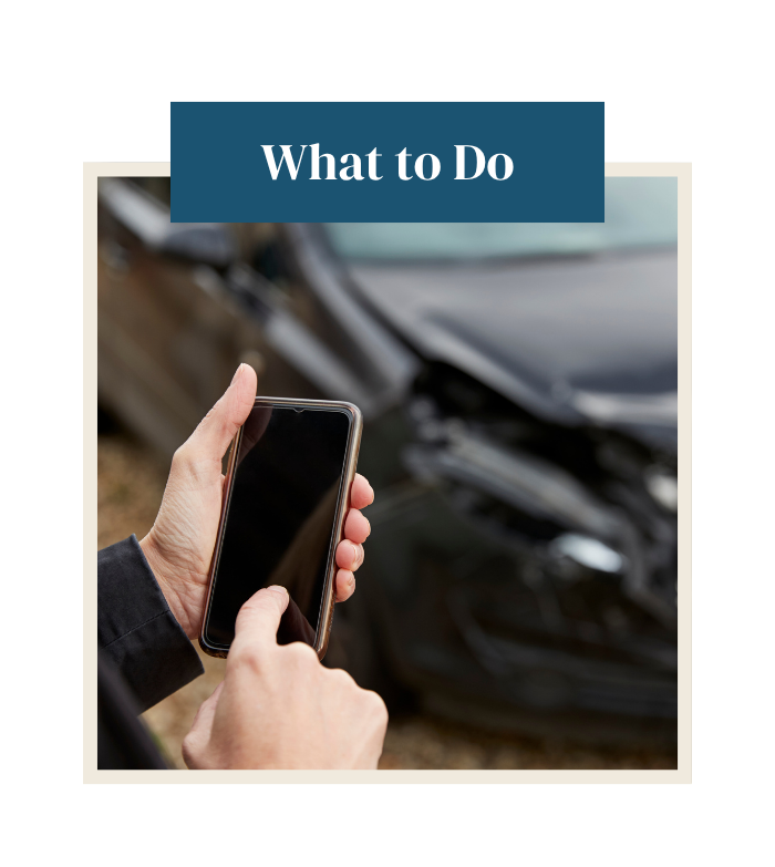 Documenting the scene after an 18-wheeler accident