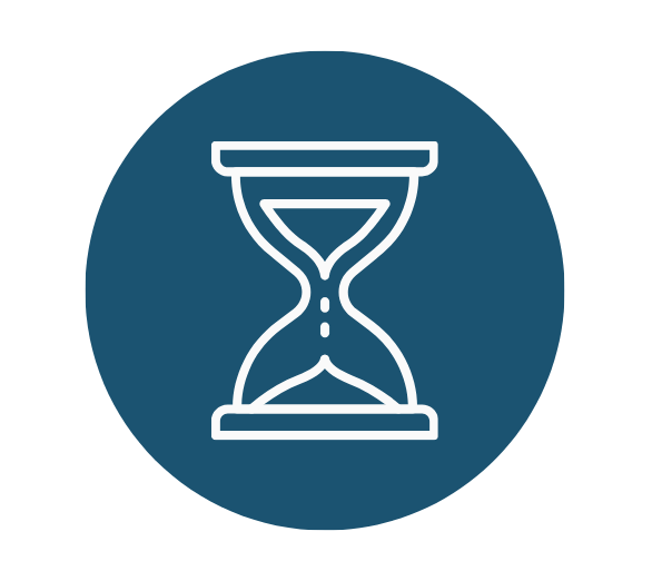 hourglass representing deadline for spring break dwi accidents claims