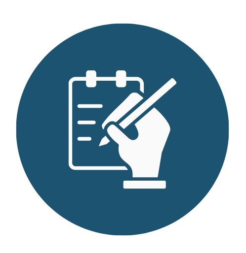 clipboard icon representing accident report documentation