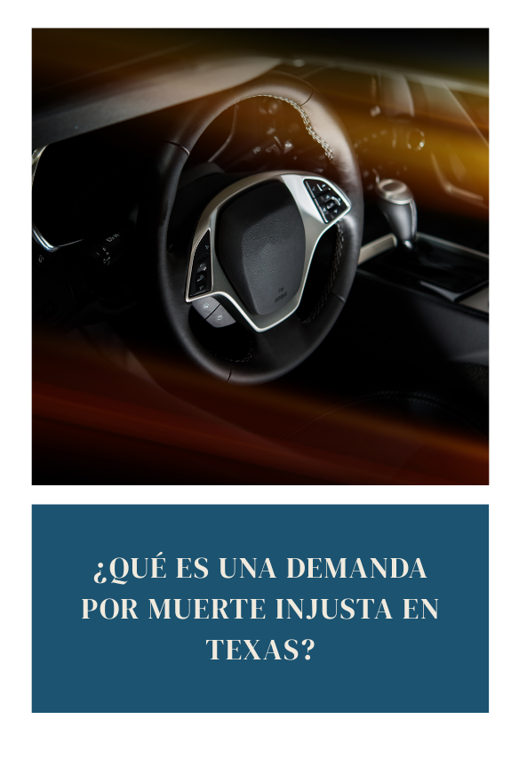 volante de automóvil relacionado con demanda por muerte injusta en Texas