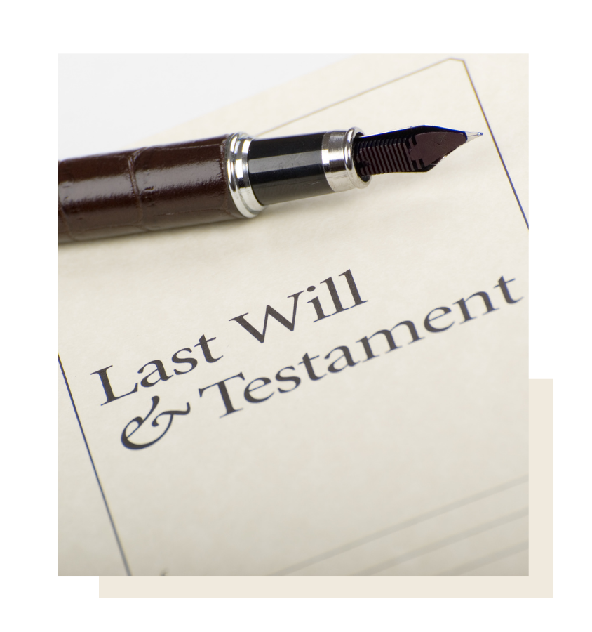 last will and testament document representing will in Texas estate planning