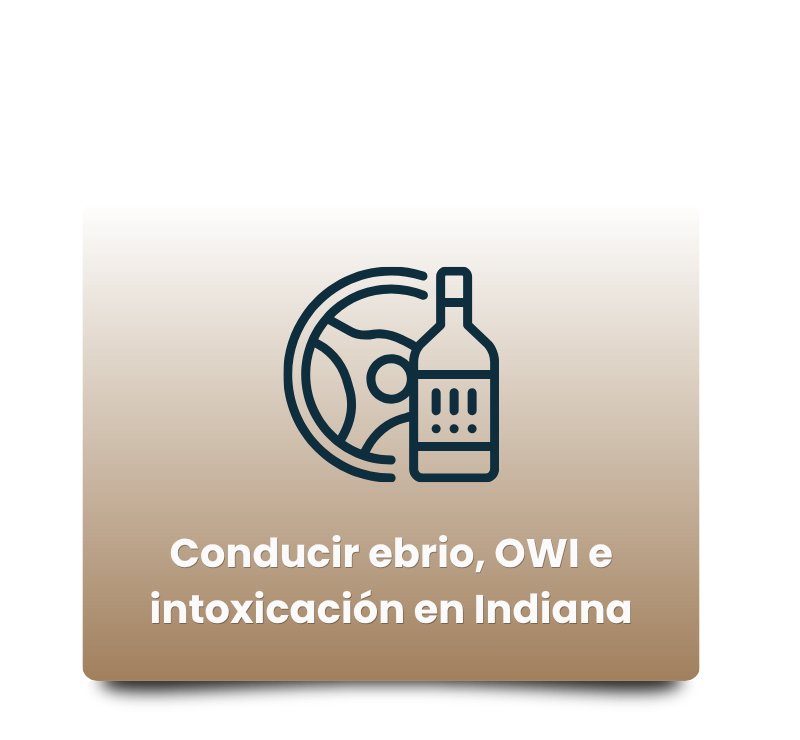 Ícono de conductor ebrio que muestra un choque prevenible